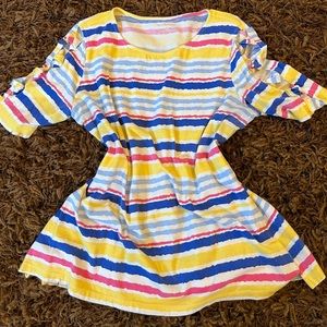Kim Rogers striped blouse. Size medium